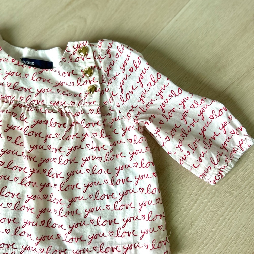Baby GAP Love You top